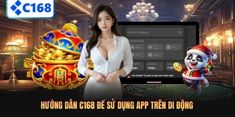 Hướng dẫn C168 để sử dụng app trên di động