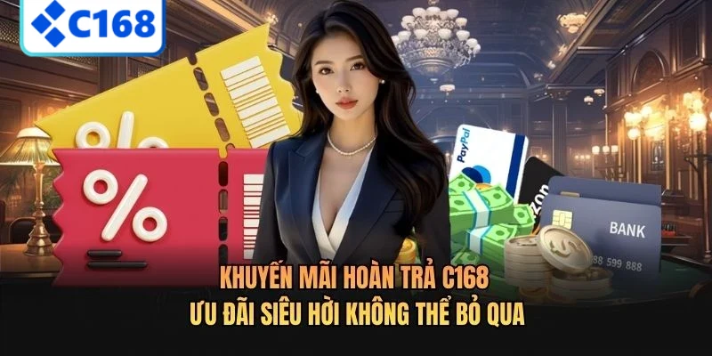 Khuyến Mãi Hoàn Trả C168: Ưu Đãi Siêu Hời Không Thể Bỏ Qua